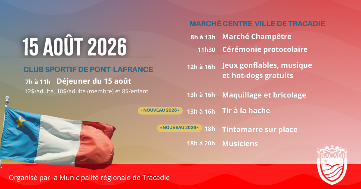Journée du 15 août 2026 FB paysage